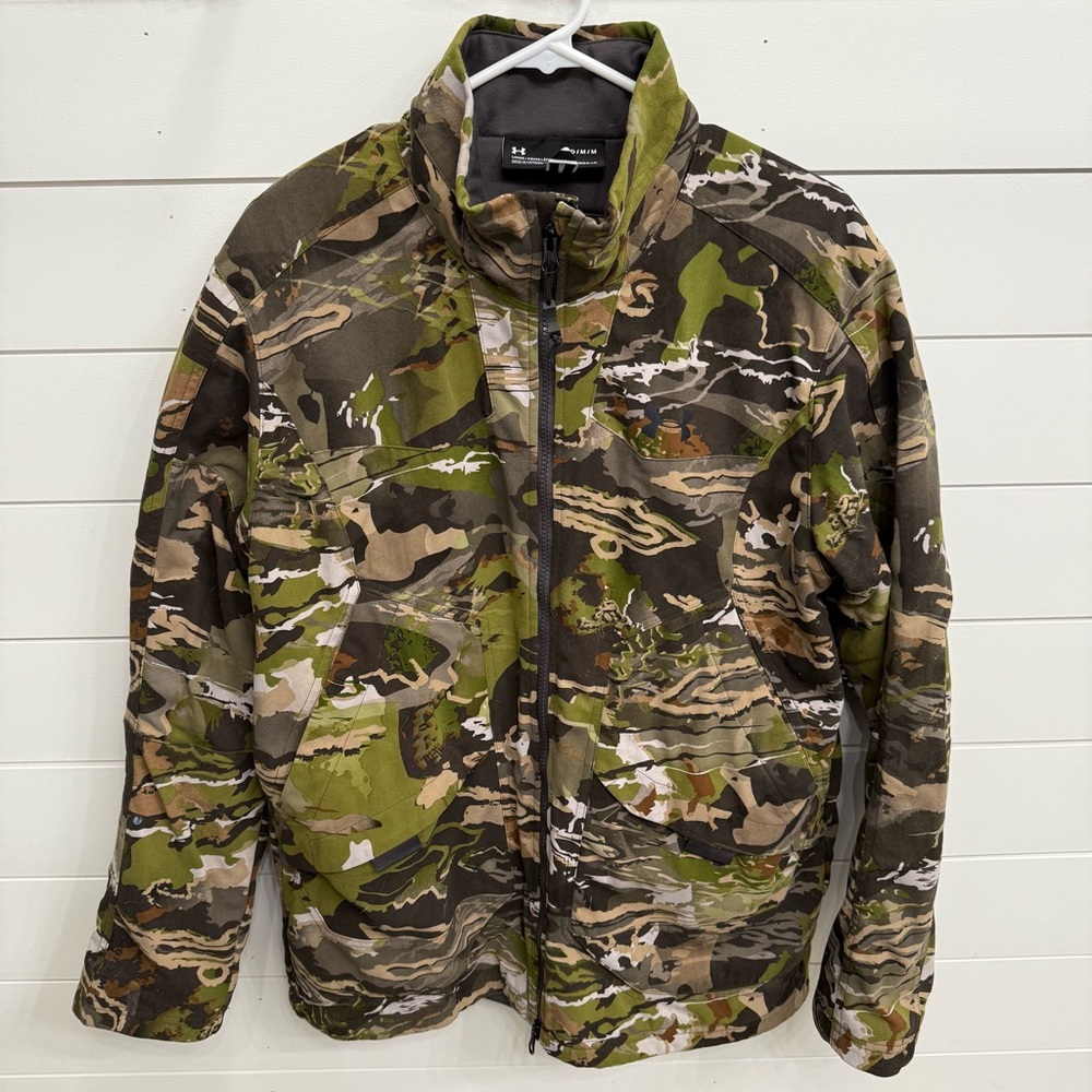UA cold gear coat AND bibs set